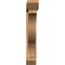 Ekena Millwork Funston Slat Smooth Bracket w/ Offset Brace, Western Red Cedar, 7 1/2"W x 46"D x 46"H BKT0806X46X46FST06SWR - alternate 2